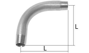Lot De 2 Raccords Coudés 90° En Laiton 1/2" - Filetage Intérieur/extérieur - Pour Tuyauterie Eau Chaude/froide