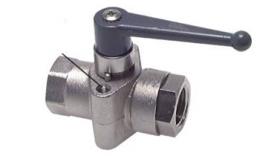 Ball valves with fixing thread up to 40 bar