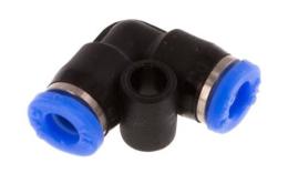 Knee-in fittings in hose