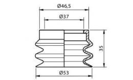 Ventosa de desenho VF55WF