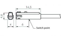 Sensor afmetingen elektronische sensor