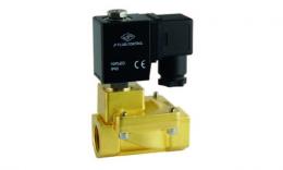 Solenoid valve 2-2 brass indirect G1-2