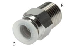 Push-in-couplings RVS Push-in-couplings RVS