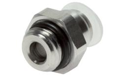 Inschroefkoppelingen push-in, cilindrisch schroefdraad, PP