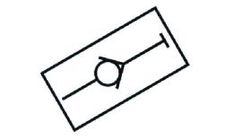 Raccordo a innesto diritto con valvola di intercettazione e filettatura cilindrica, diagramma di flusso autobloccante
