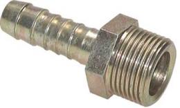 Króćce do węży z prostym drutem stożek wewnętrzny Stal ocynkowana