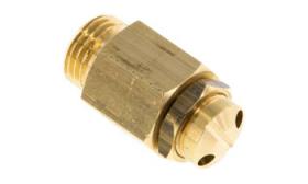 Adjustable mini safety valve brass