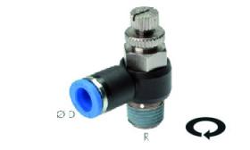 throttle valve outlet air regulating