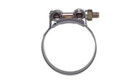 Heavy 1-bolt hose clamps