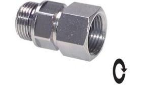 Straight swivel joints male and female thread 360 ° Rotatable