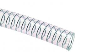 PVC suction-pressure snake with steel spiral